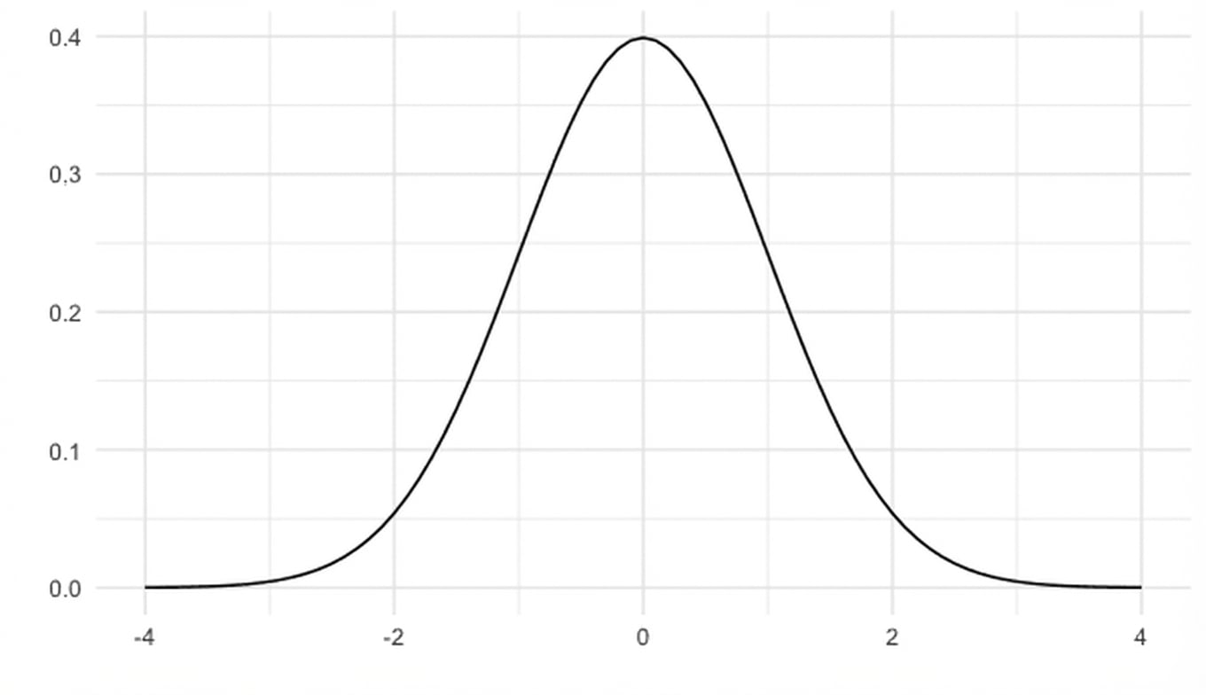 Dichtheidsfunctie van de normale verdeling