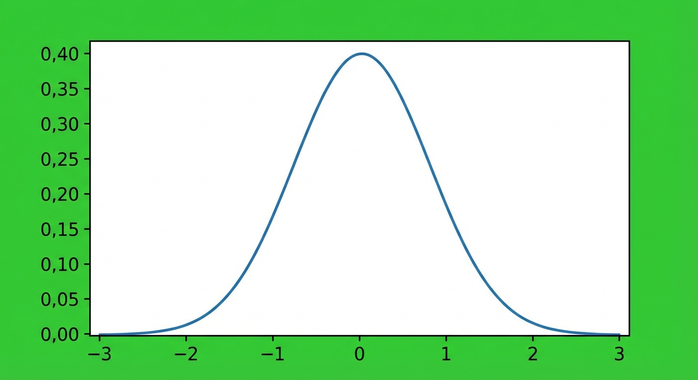 Plot van normale verdeling