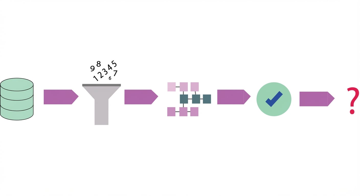 schema met stappen van het data science-proces