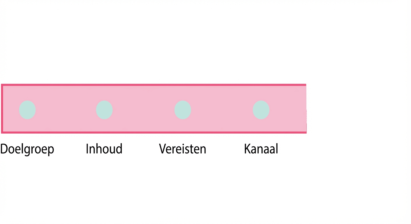 Een cirkel met het woord kanaal