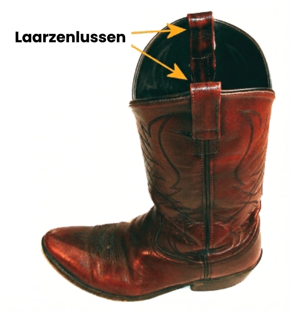 Een cowboylaars.