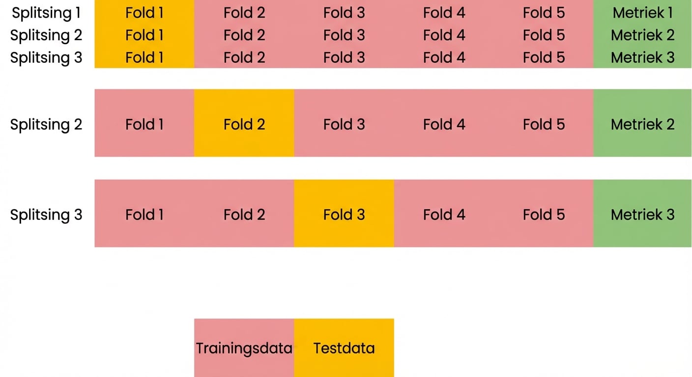 herhaal met de derde vouw