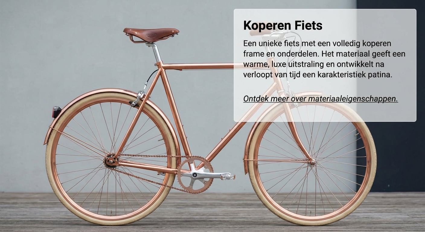 Shinola-fiets in showroom door Amin Hasani