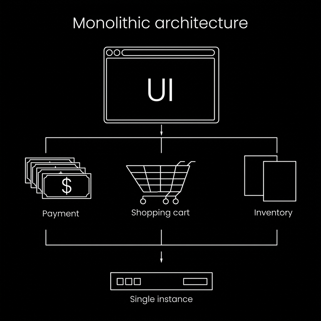 Monolithische architectuur