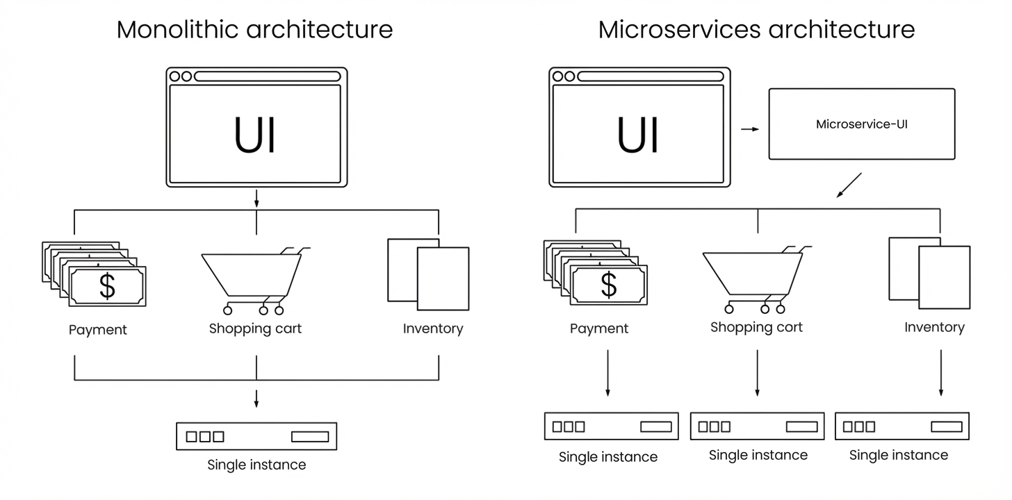 Microservices-architectuur