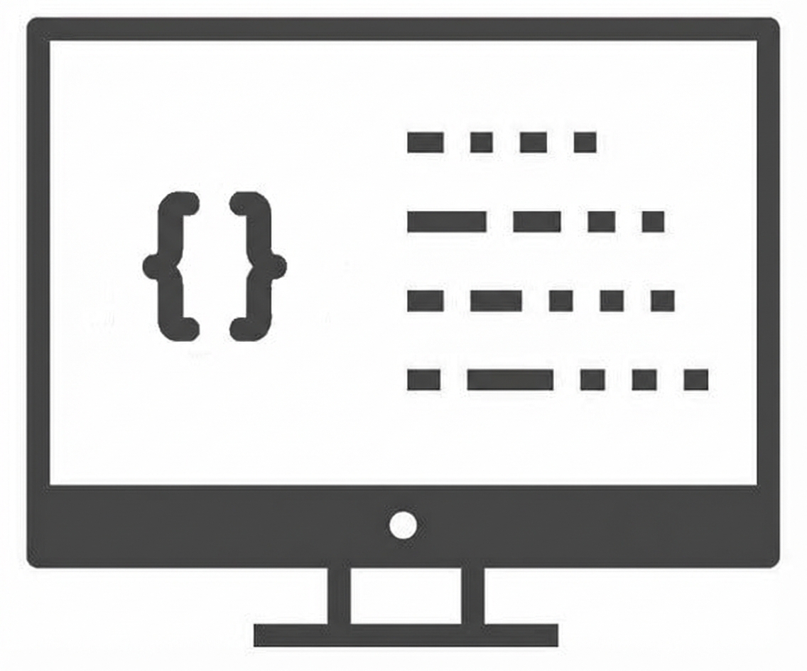 Een schematische afbeelding van de code van een algoritme.