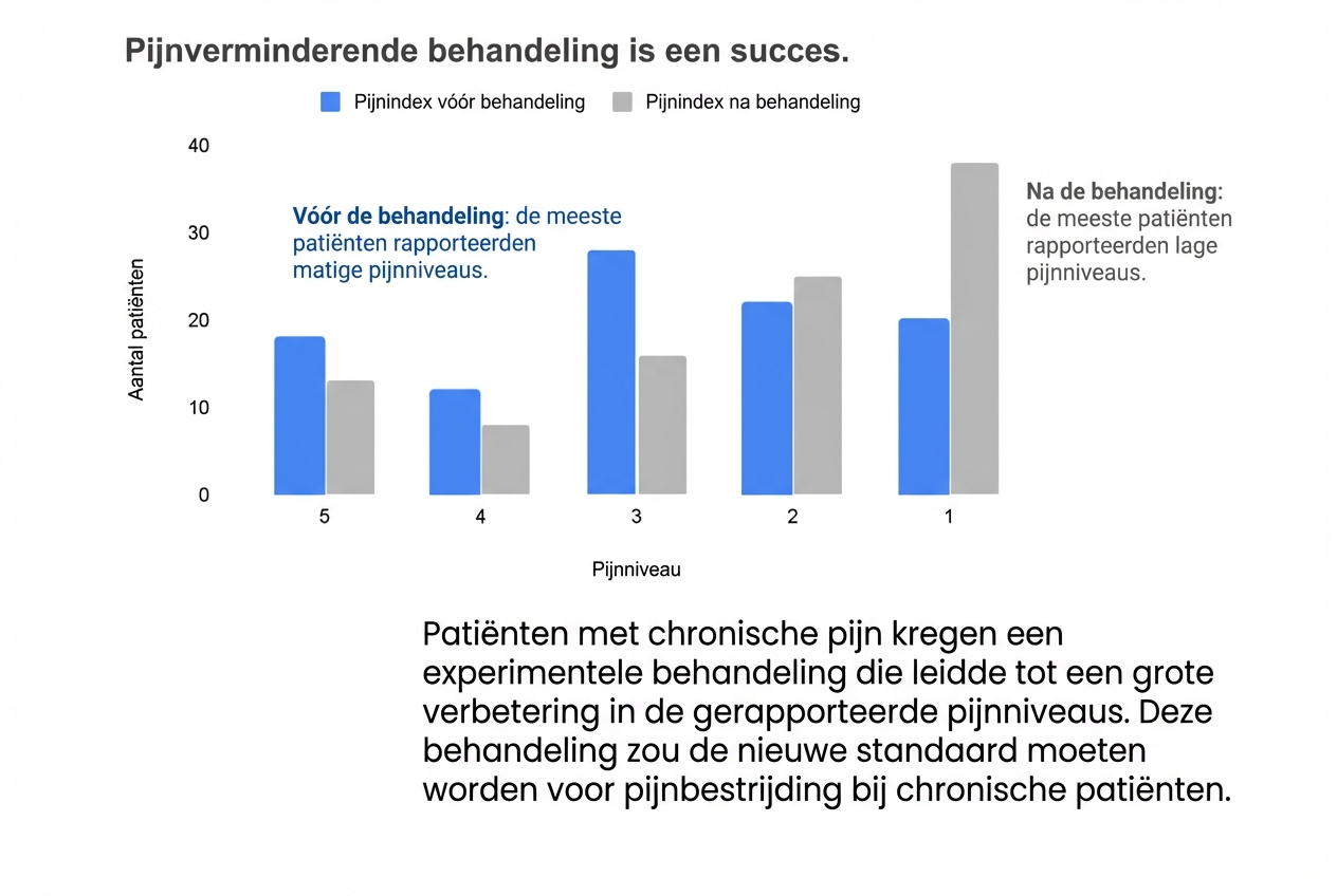 Staafdiagram met twee variabelen