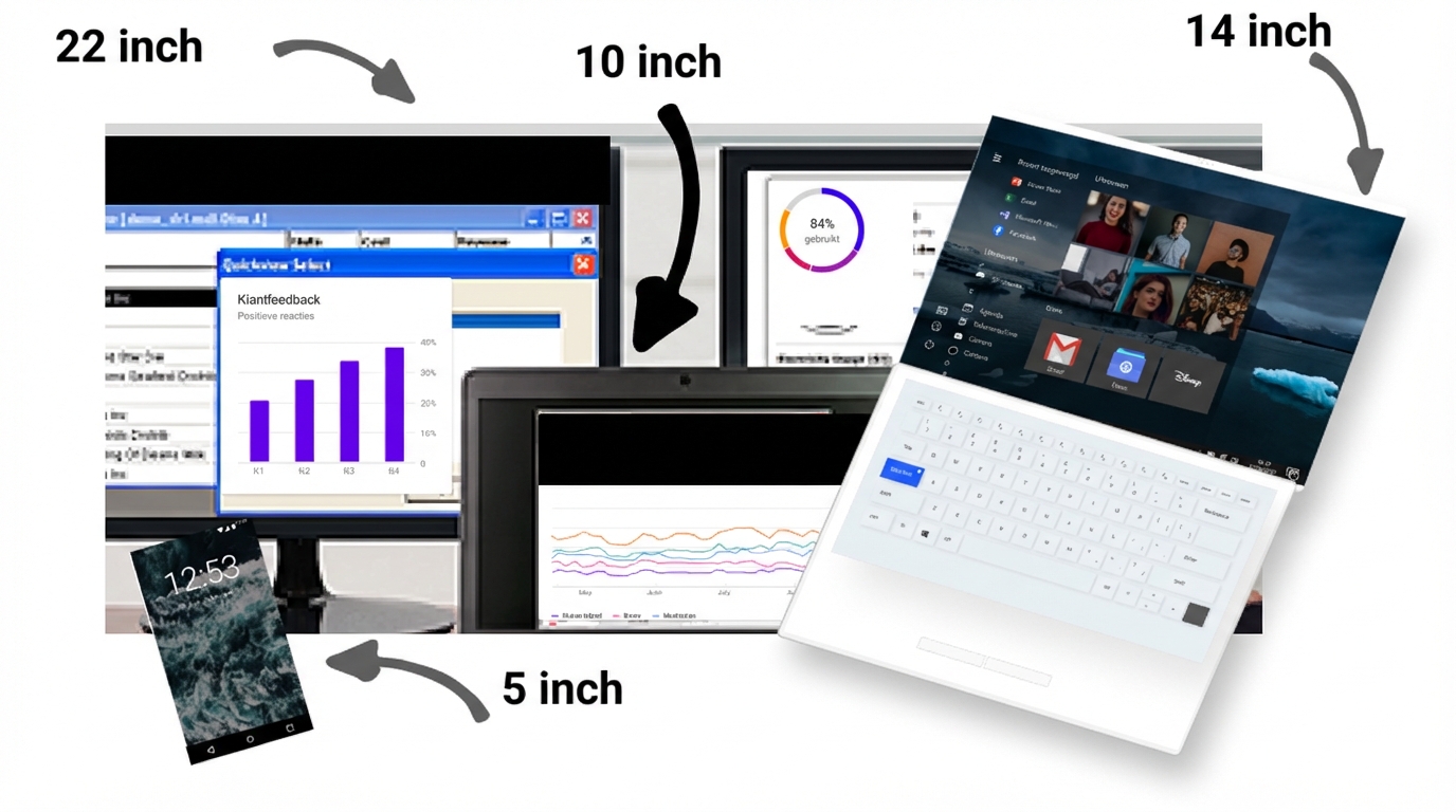 monitor size