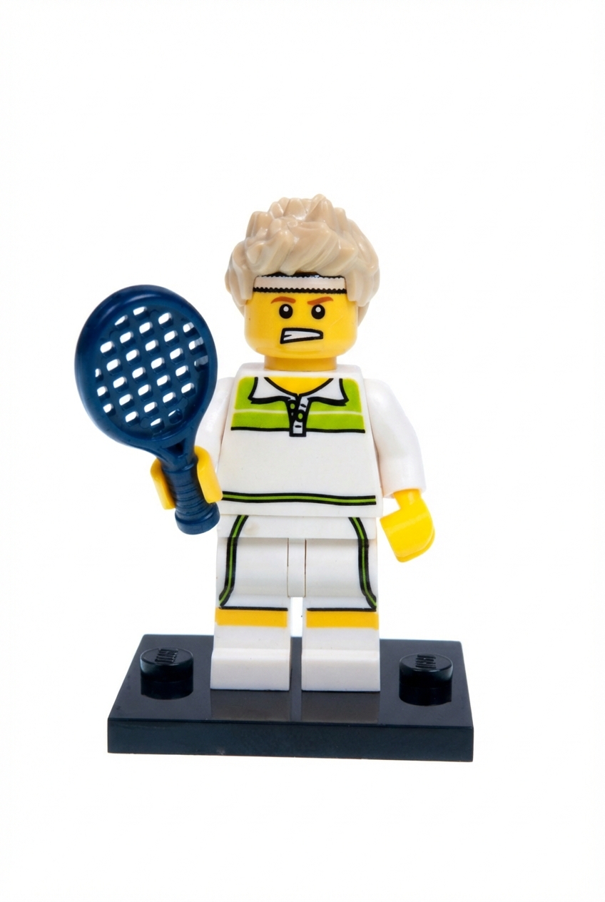 Lego-tennispoppetje