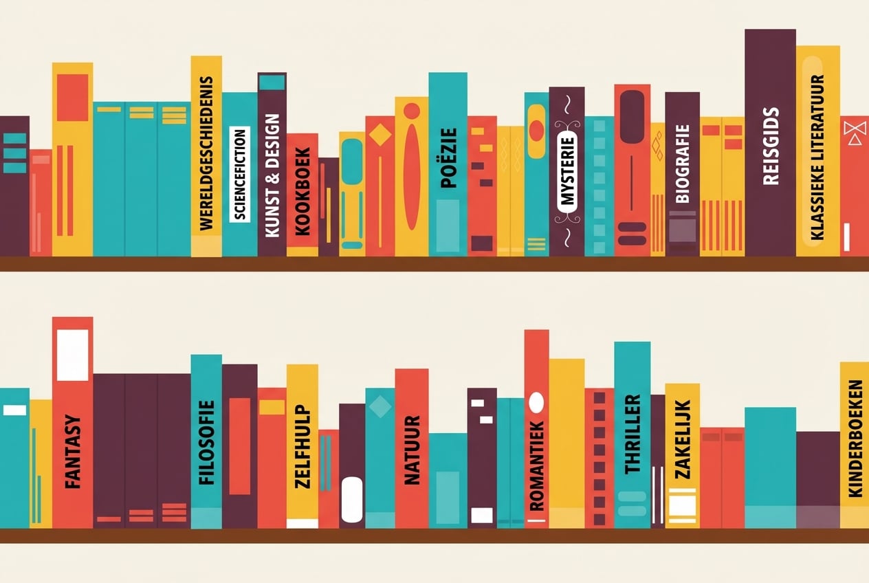 afbeelding van veel boeken op een plank