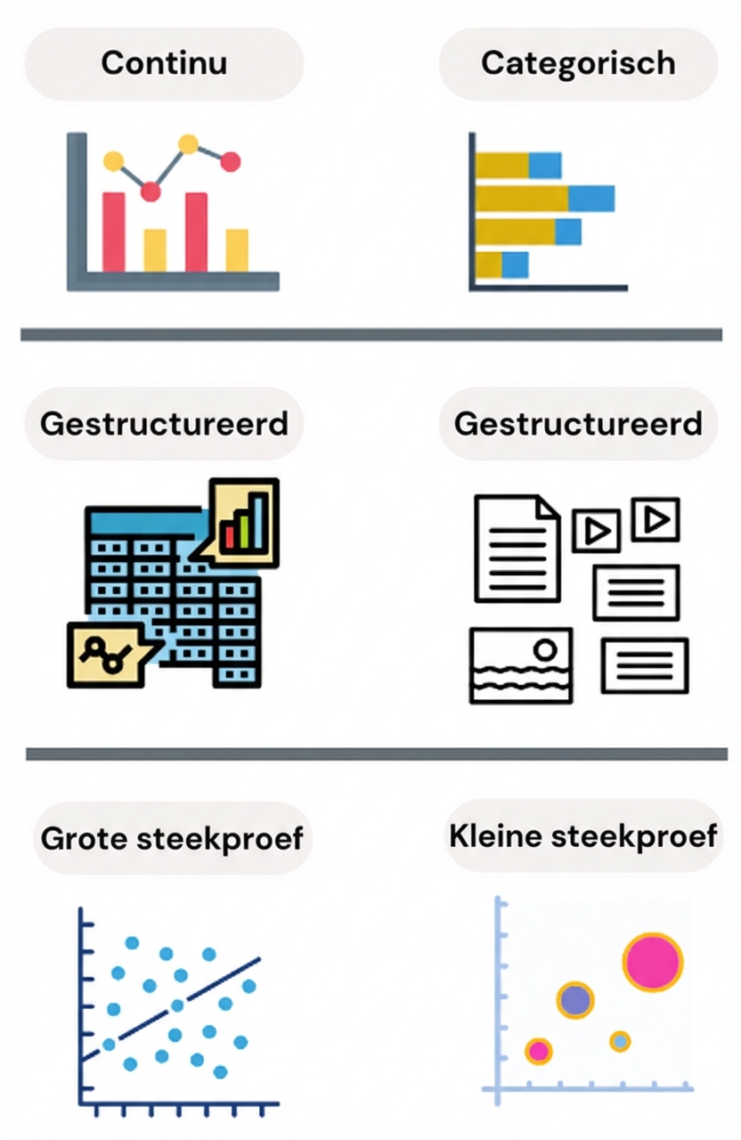 Datatypes en -grootte