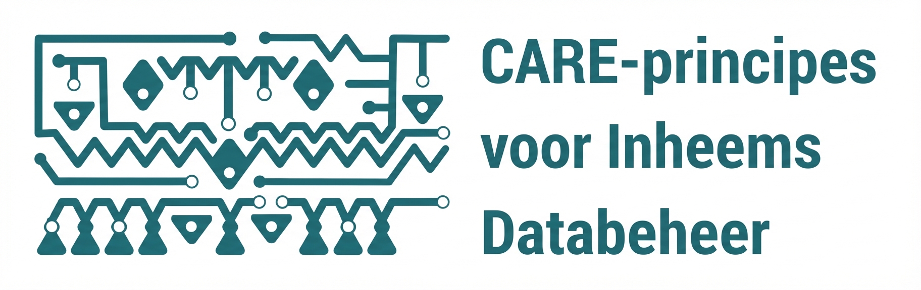 Logo van CARE-principes voor inheemse datagovernance.