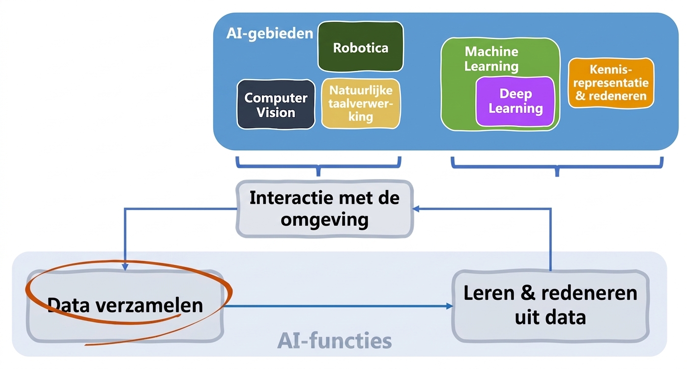 AI-functies en betrokken gebieden