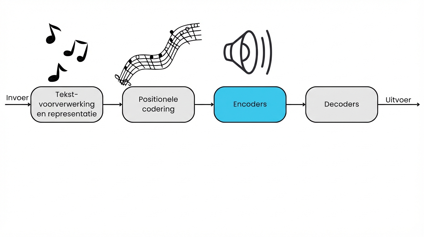 Encoder in de transformer-flow