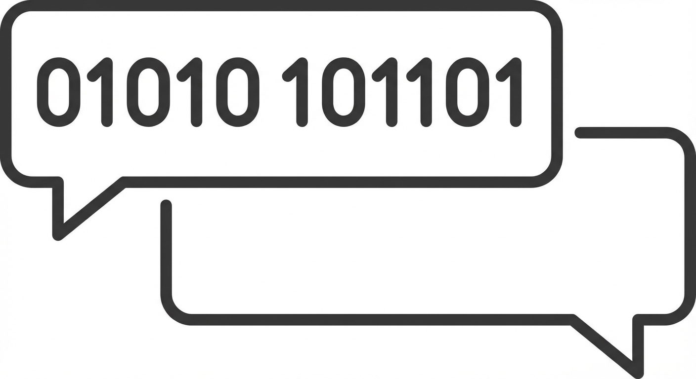 Afbeelding die spraak als getallen weergeeft