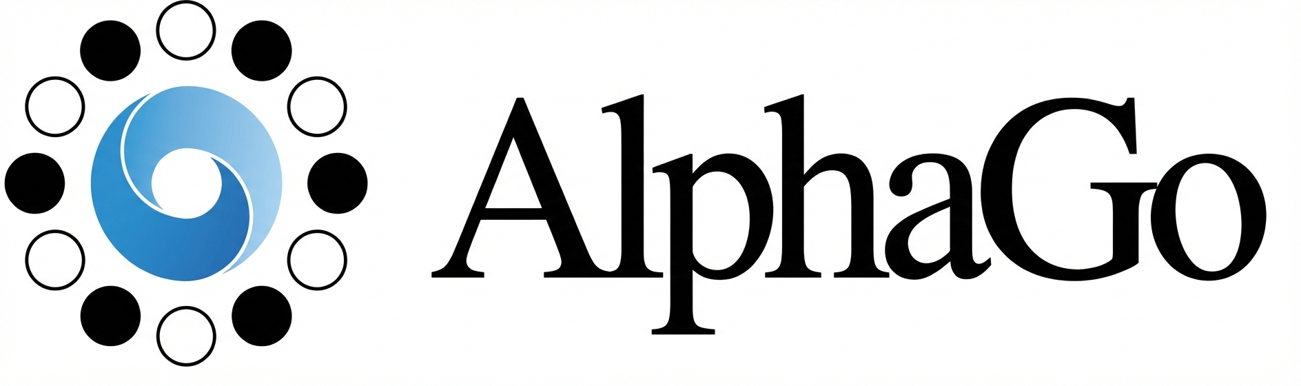 Een afbeelding van het AlphaGo-logo.