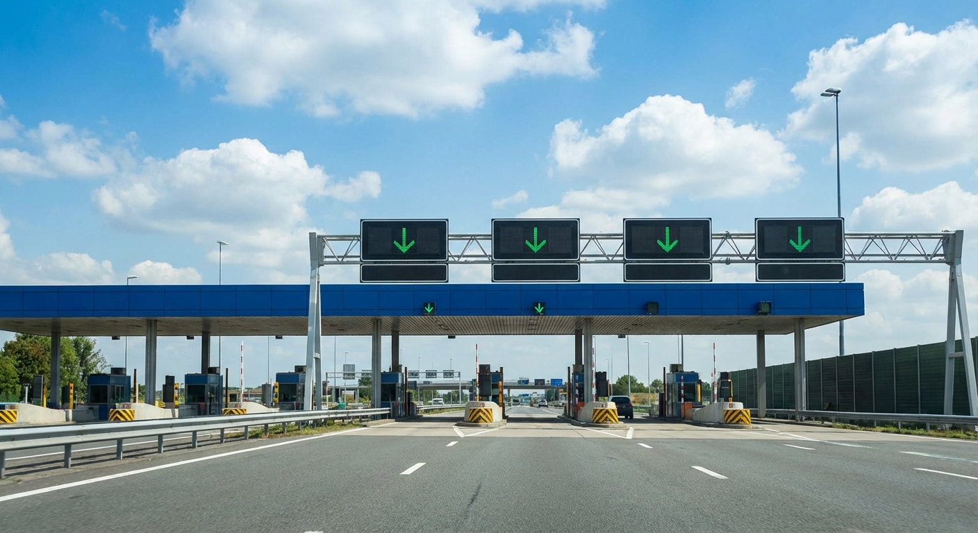 Een tolweg.
