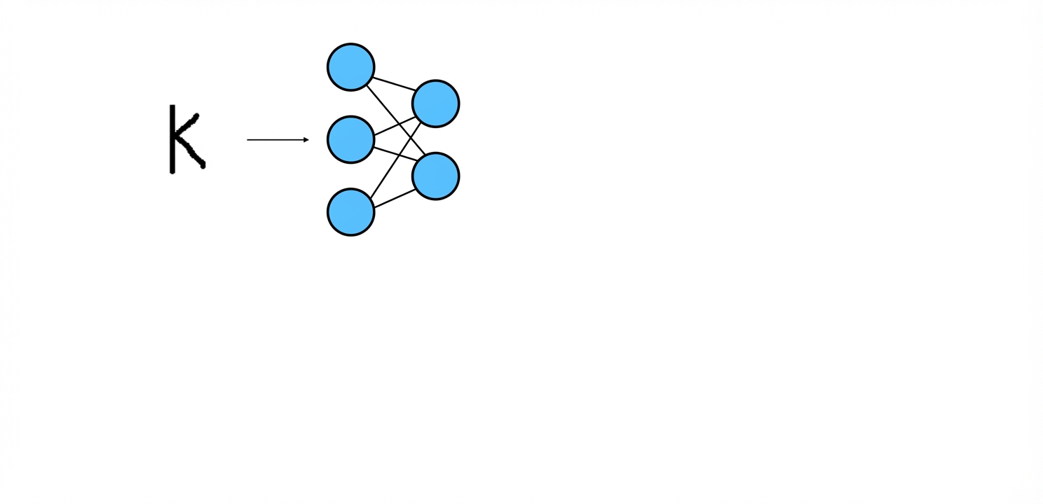 Modelschema: tekenafbeelding gaat naar een neuraal netwerk.