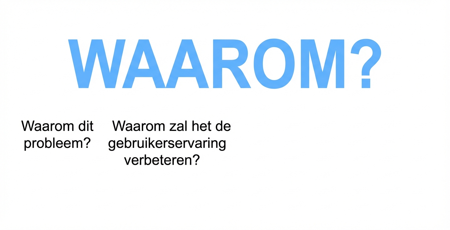 Waarom wordt de gebruikerservaring hierdoor beter?
