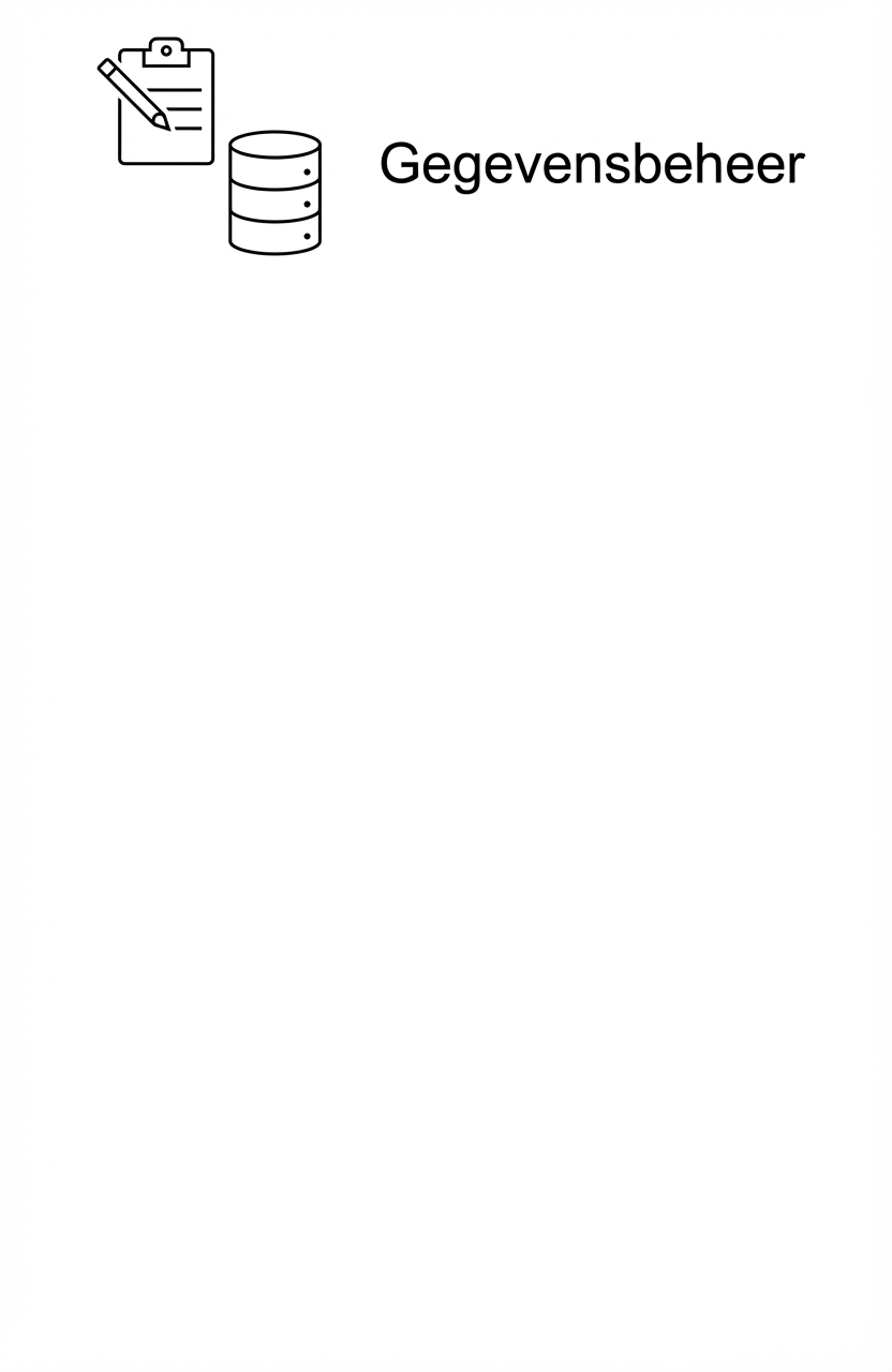 Gegevensbeheer.