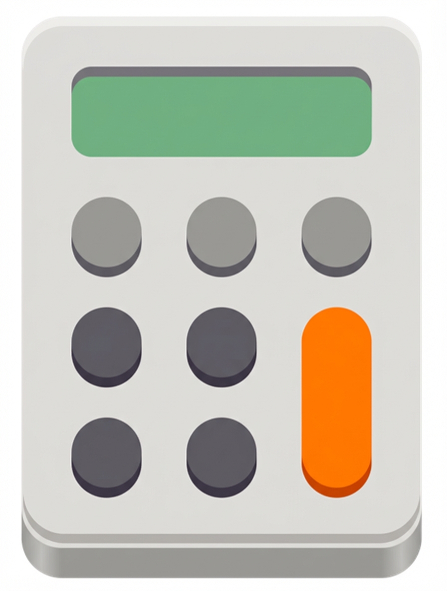 Afbeelding van een rekenmachine