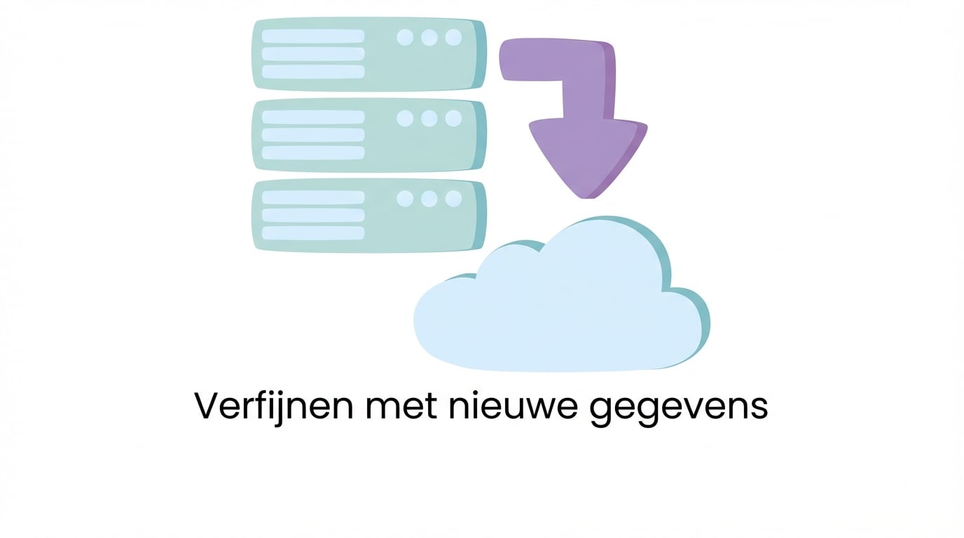 Verfijnen met nieuwe data