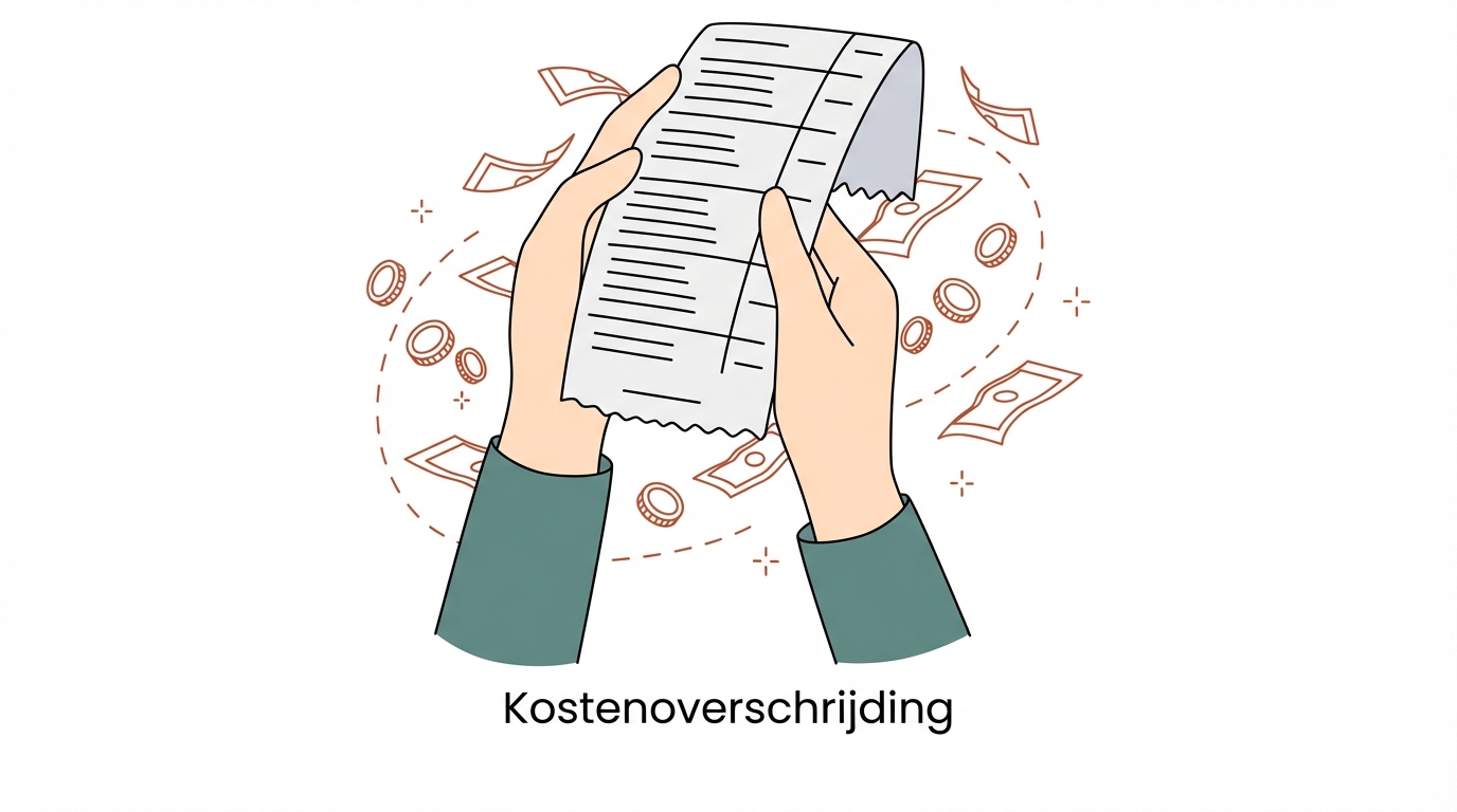Kostenoverschrijding