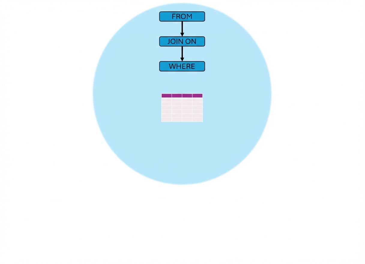 Volgorde query-uitvoering; WHERE
