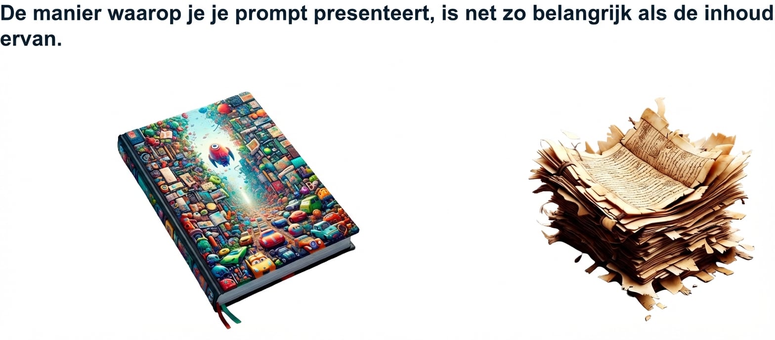 Een rommelig manuscript