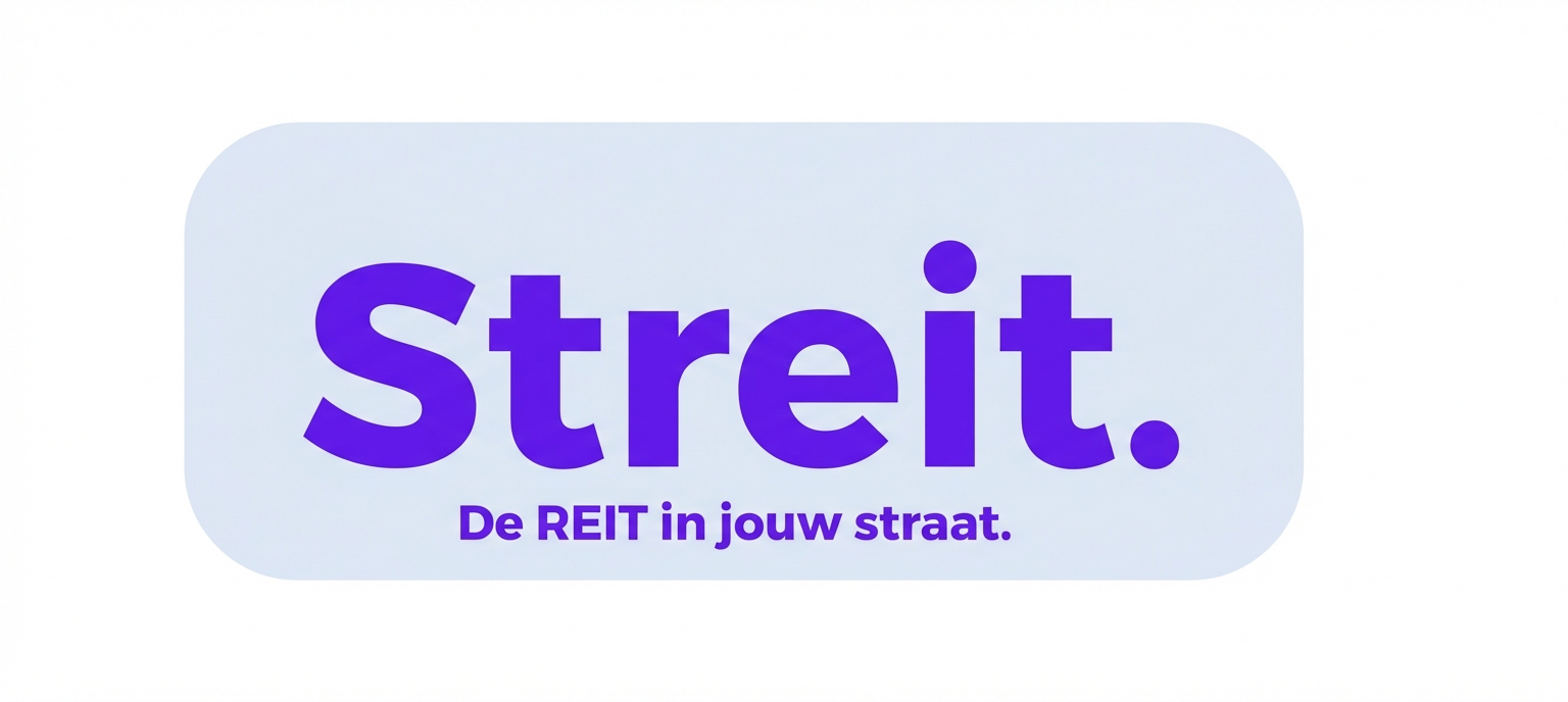 Streit-logo. De REIT in jouw straat.