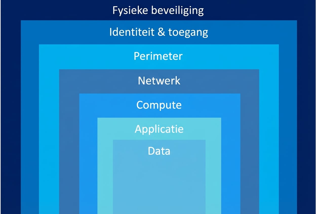Lagen van gelaagde verdediging