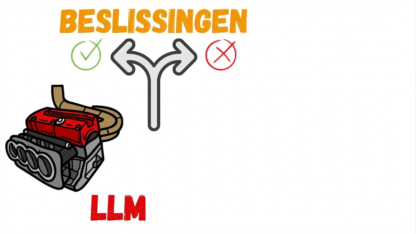 Een gesplitste keuze.