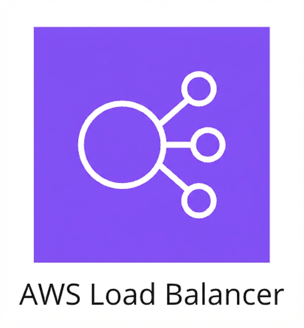 Een icoon van AWS Load Balancer.