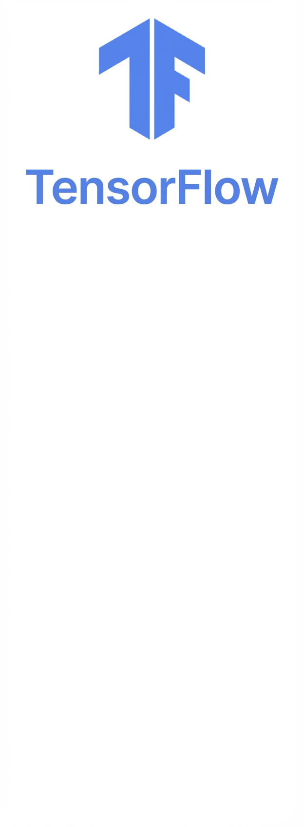 Een pictogram van TensorFlow.