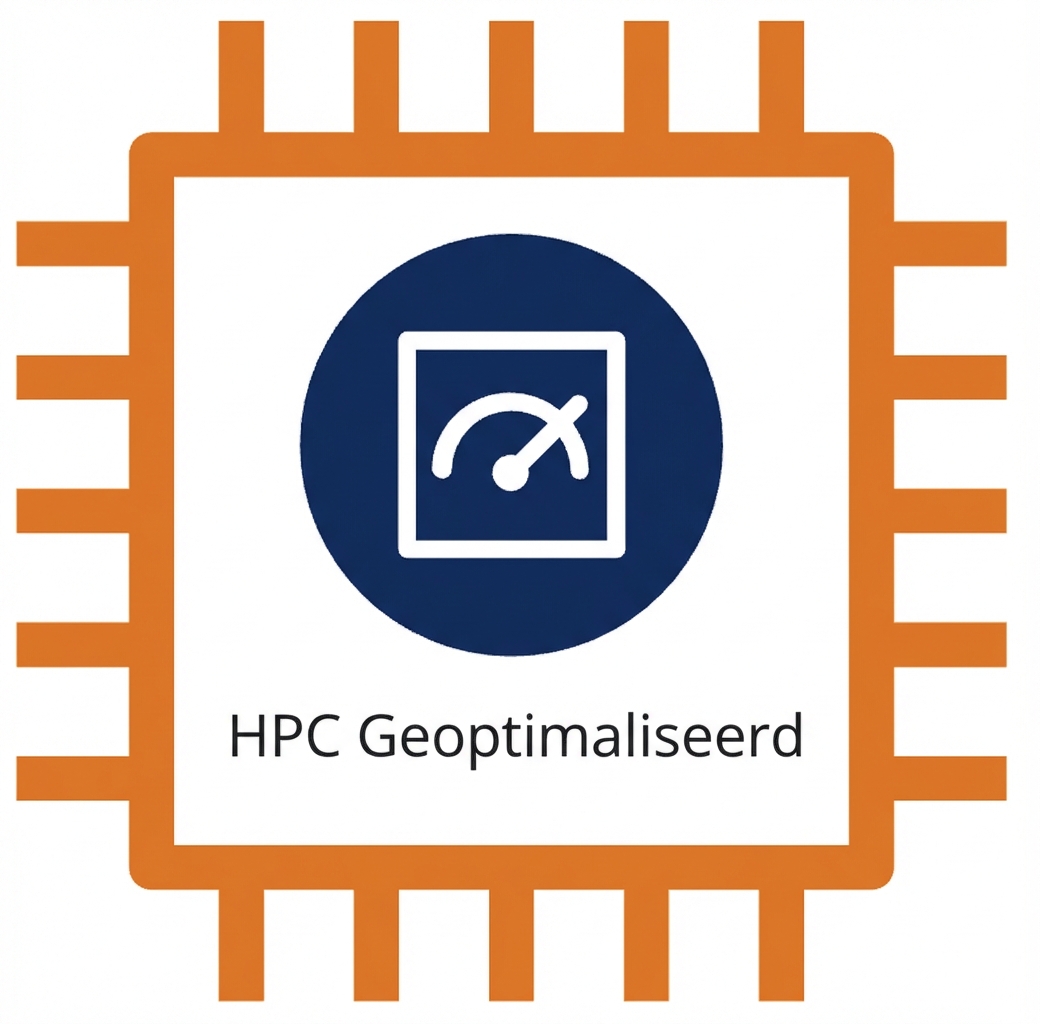 EC2-pictogram met een high-performance compute-geoptimaliseerde instance.