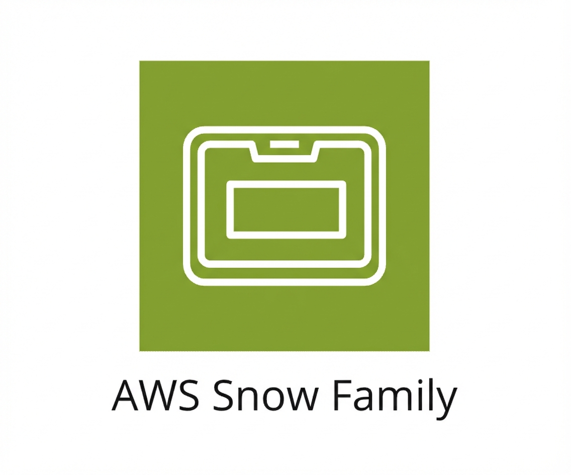 Een pictogram van AWS Snow Family.