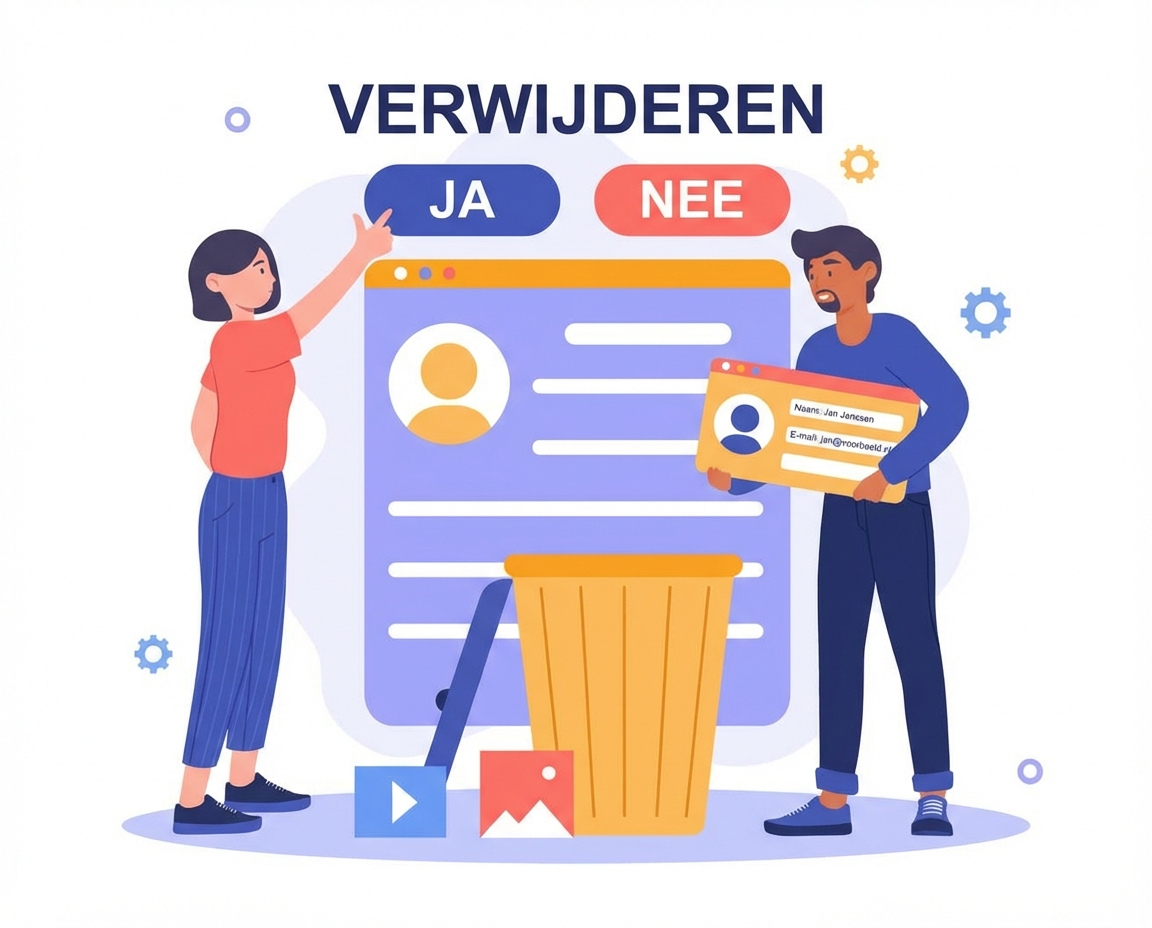 Data-opschonen afbeelding