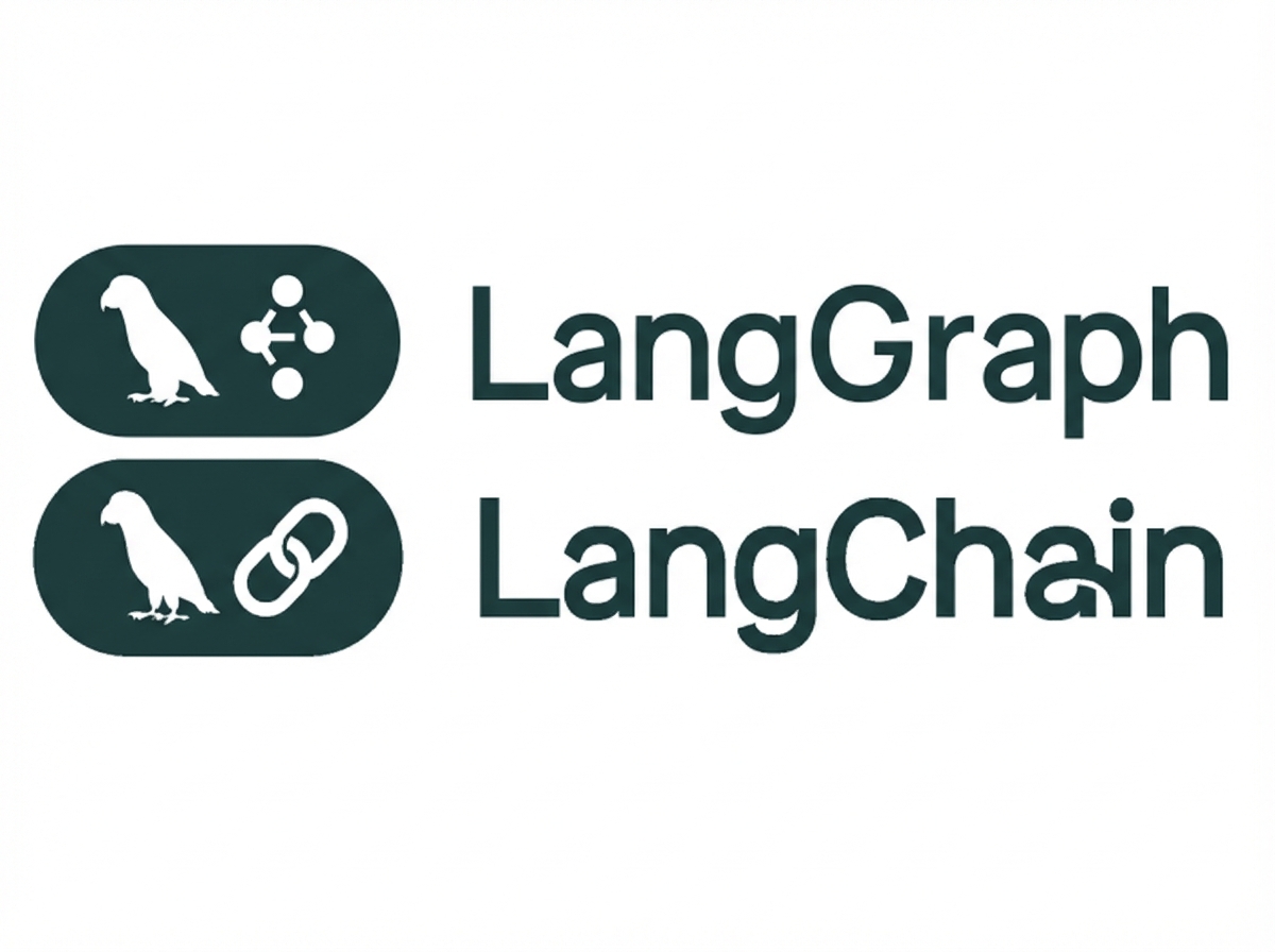 Logo's van LangGraph en LangChain