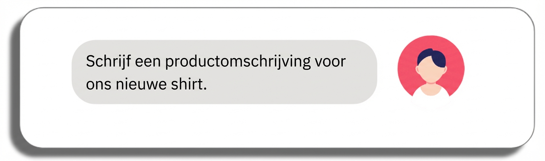 Schrijf een productbeschrijving voor ons nieuwe shirt