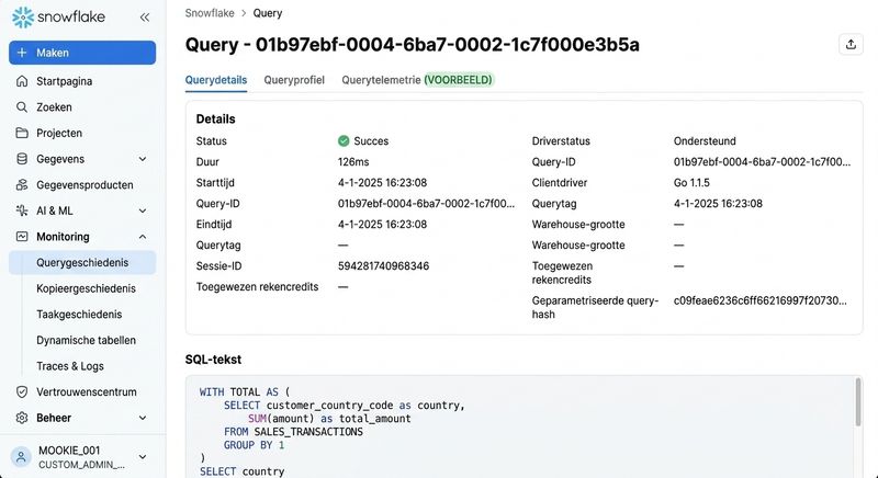 GIF van querydetails bekijken