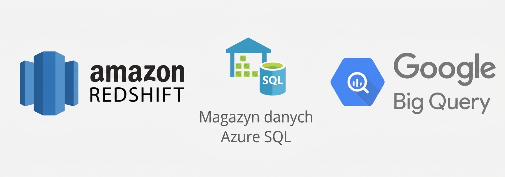 Amazon Redshift, Google Big Query i Azure SQL Data Warehouse