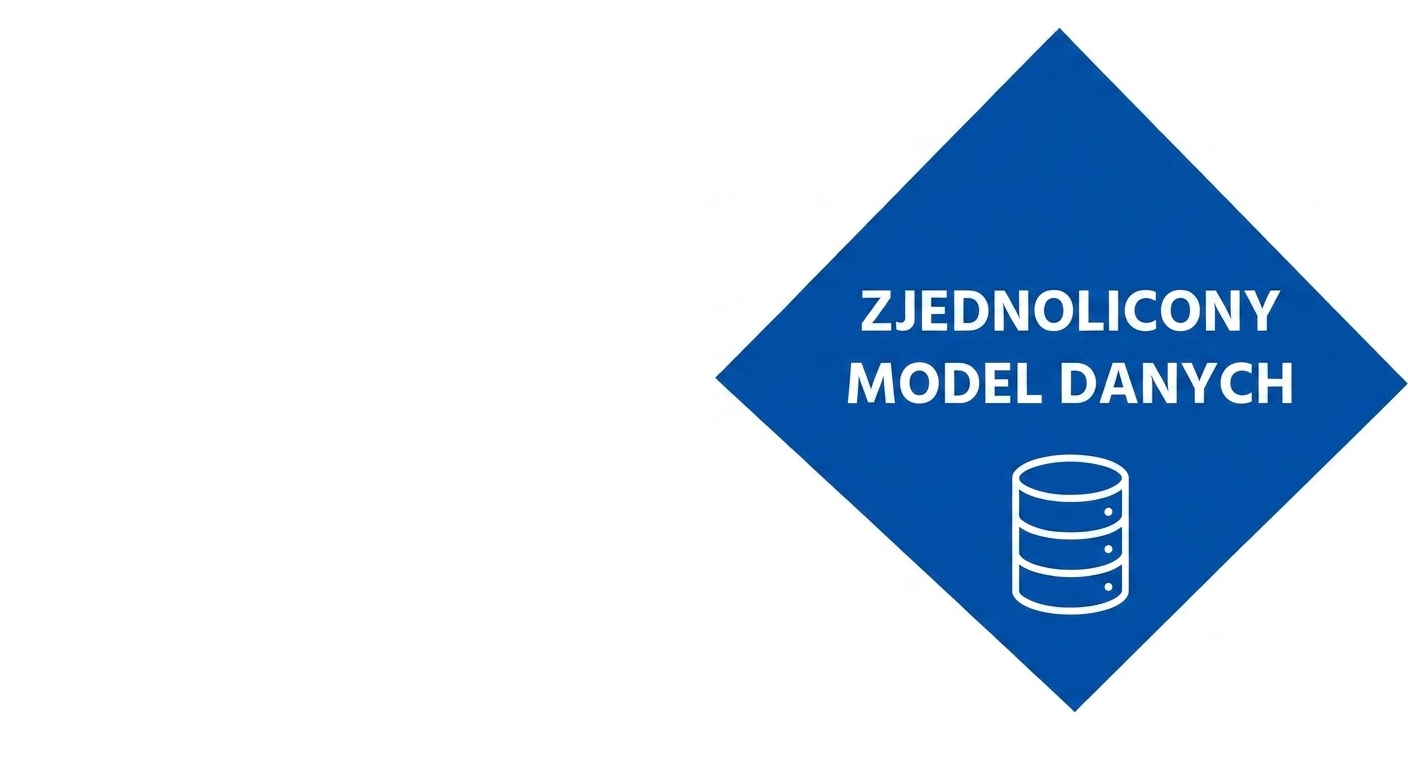 Ikona bazy danych reprezentująca ujednolicony model danych