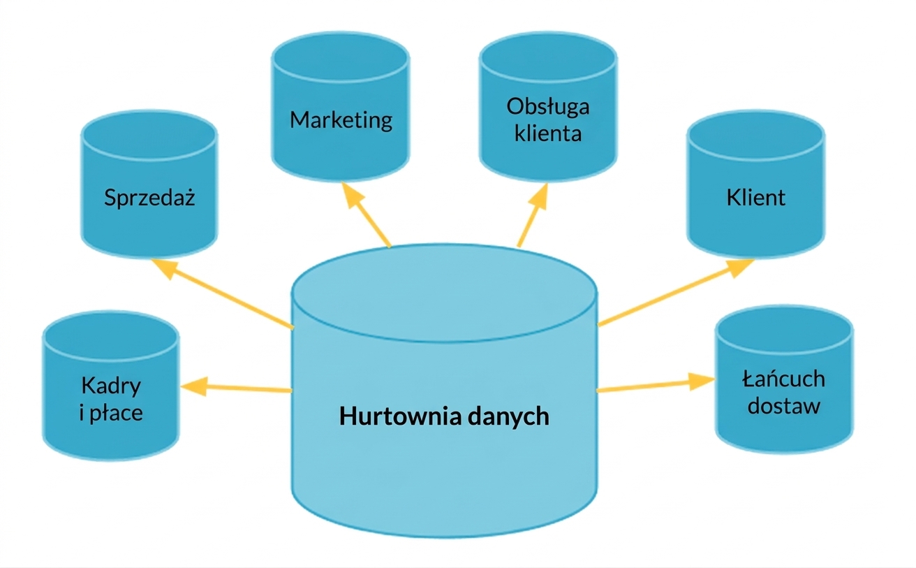 Data mart jako podzbiór hurtowni danych