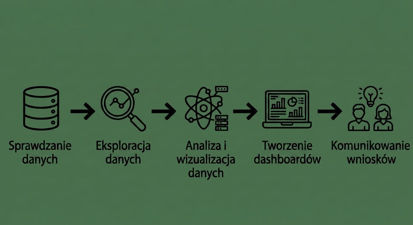 Przepływ analizy danych