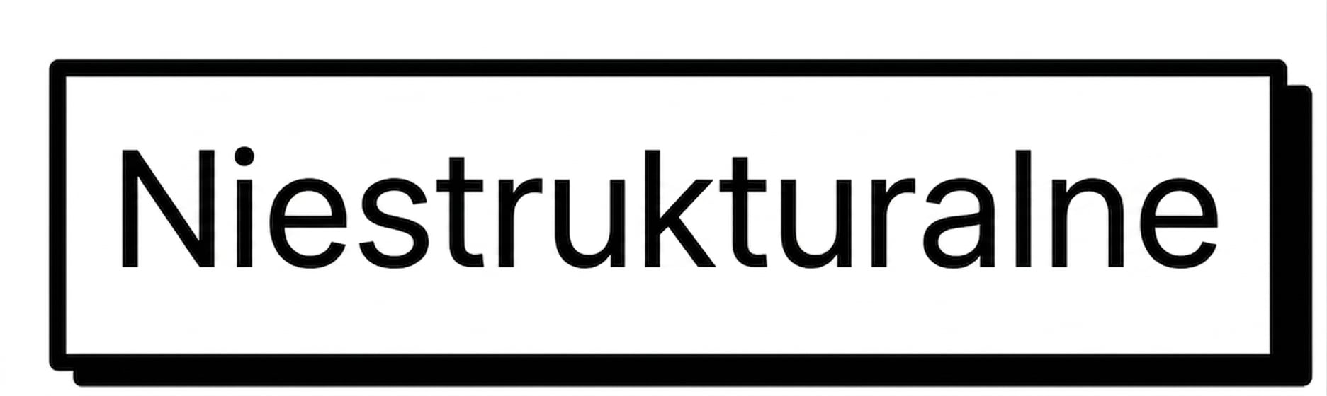 Nieustrukturyzowane