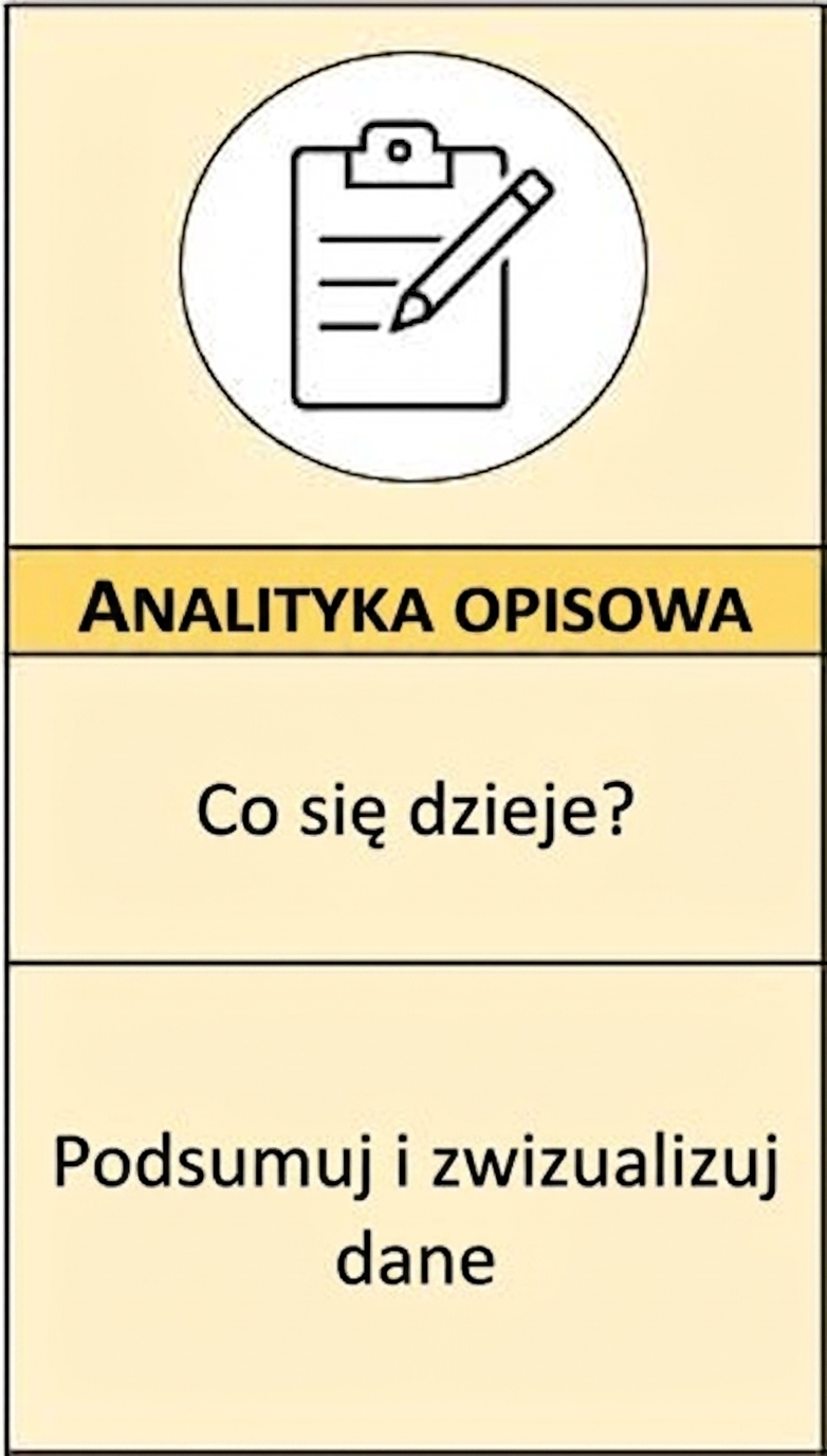 Podsumowanie wizualne analizy opisowej