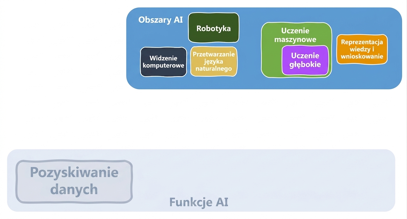 Funkcje i obszary AI