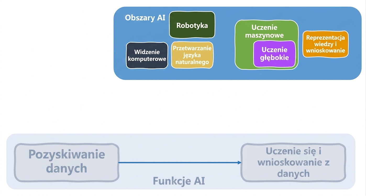 Funkcje i obszary AI