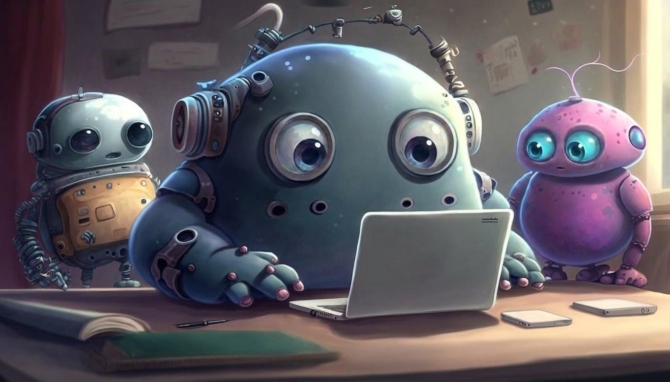 Roboty używające komputera do pracy