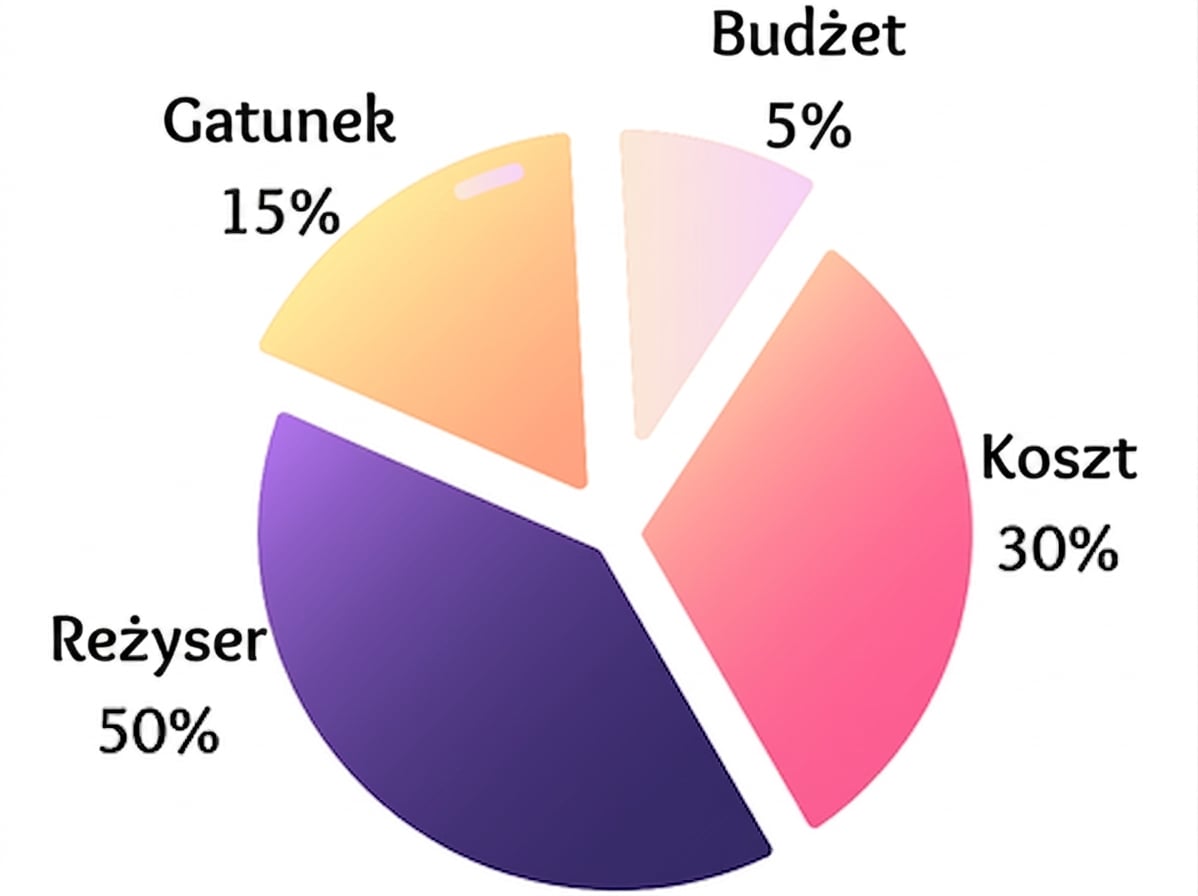 Wykres kołowy pokazujący SHAP w działaniu.